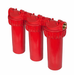 Tecnoplastic - Water filters - Dolphin range triple red tubes
