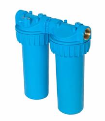 Tecnoplastic anti water hammer filters whale range - double blue tubes