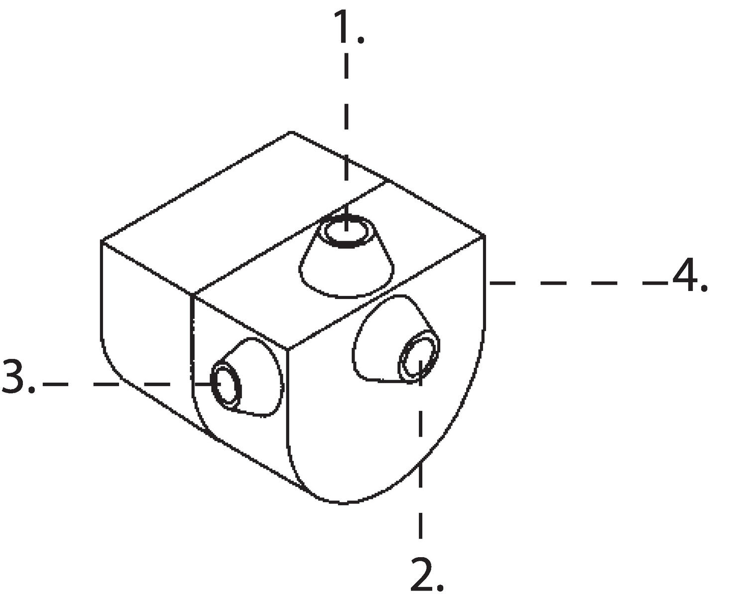 Terminal strips-cable outlets