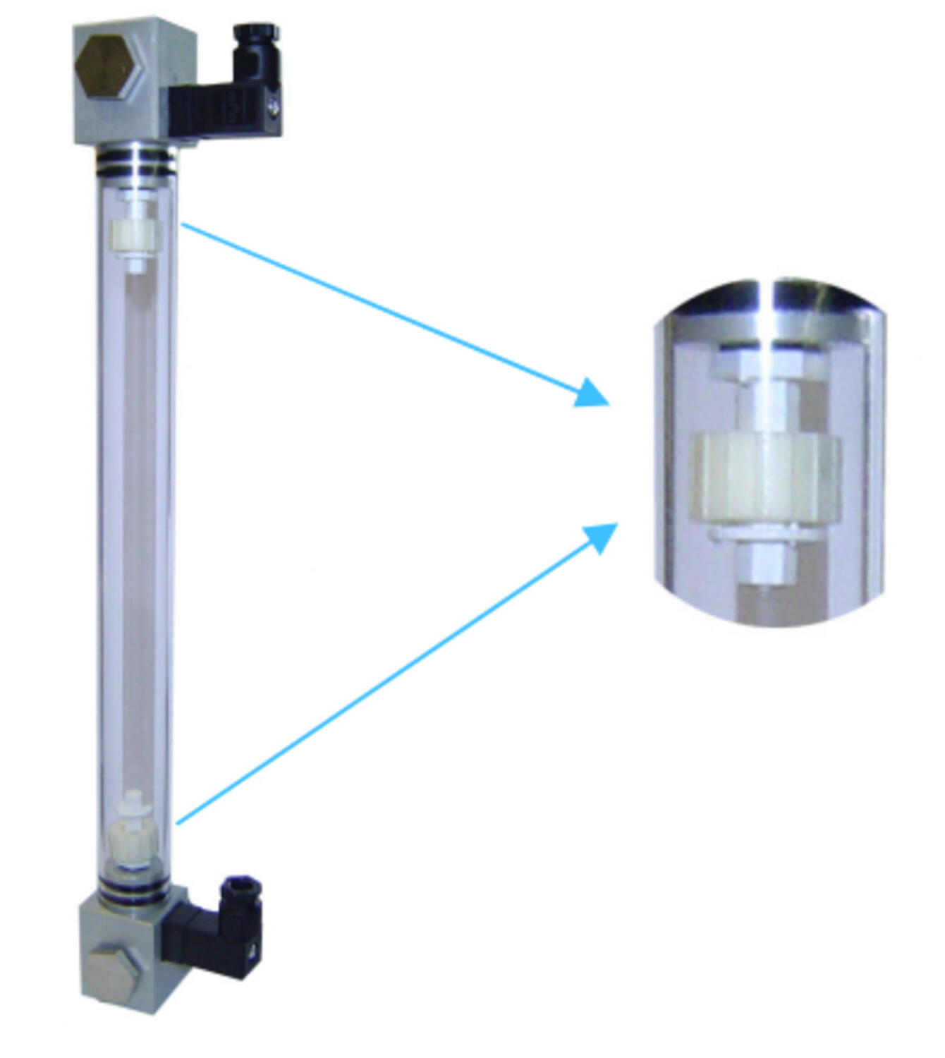 Valco visual level indicator ILC series