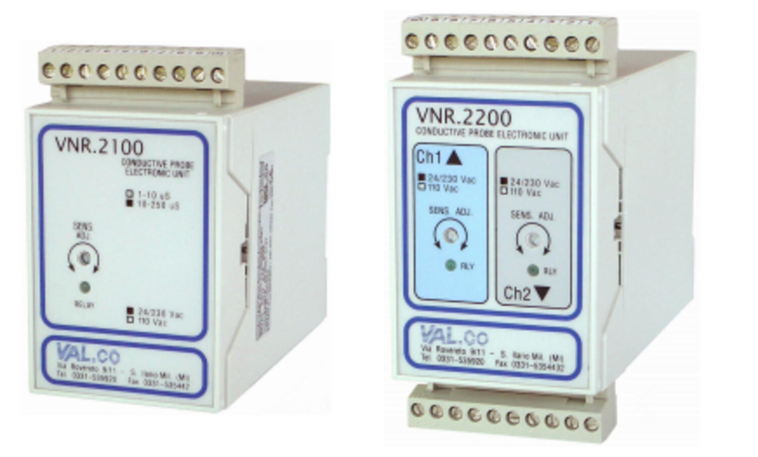 Valco VNR series accessories