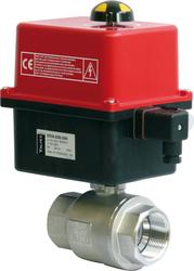 Low voltage actuator with ball valve 25-64bar