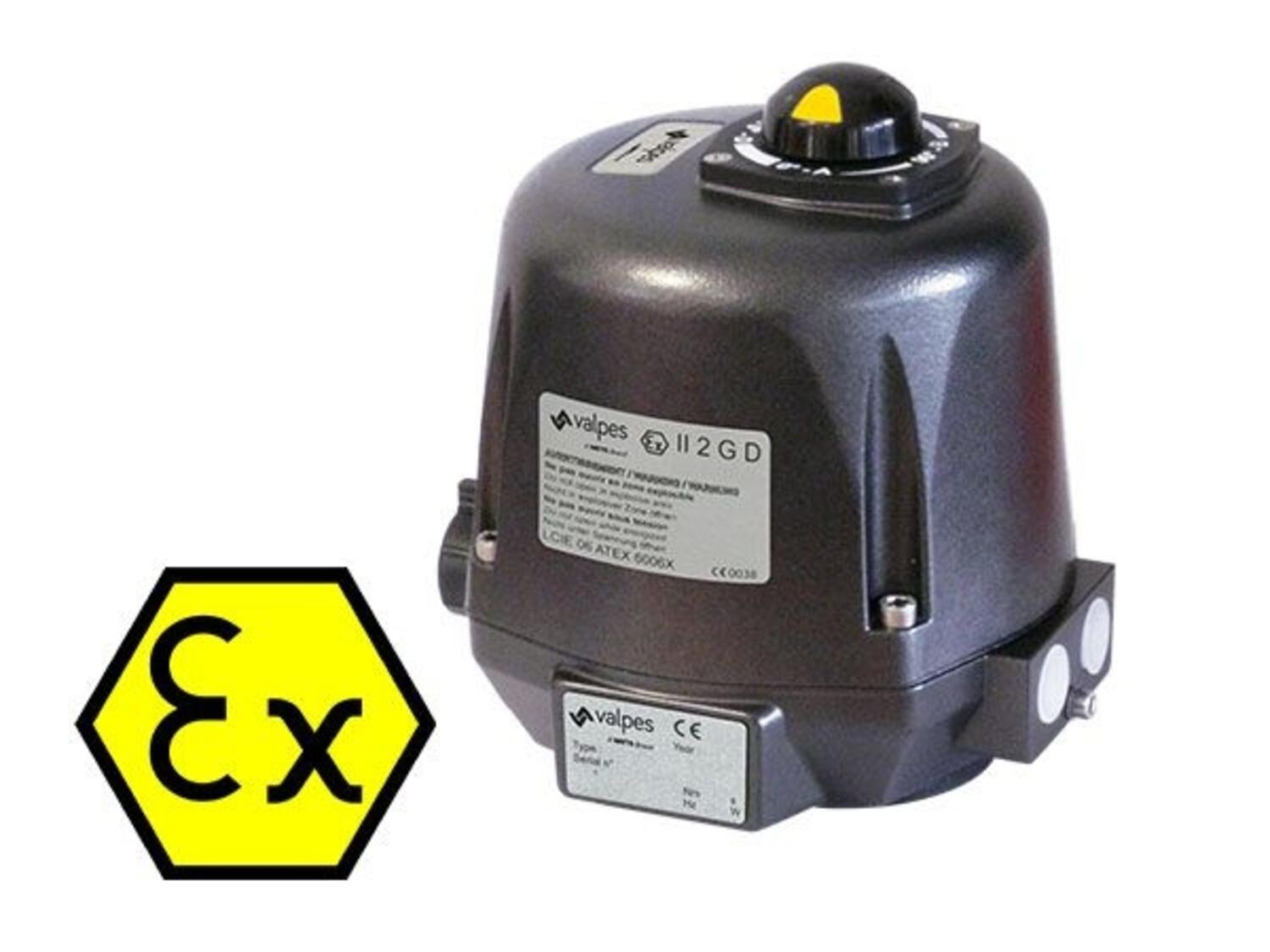 Valpes VRX series atex quarter turn electric actuator