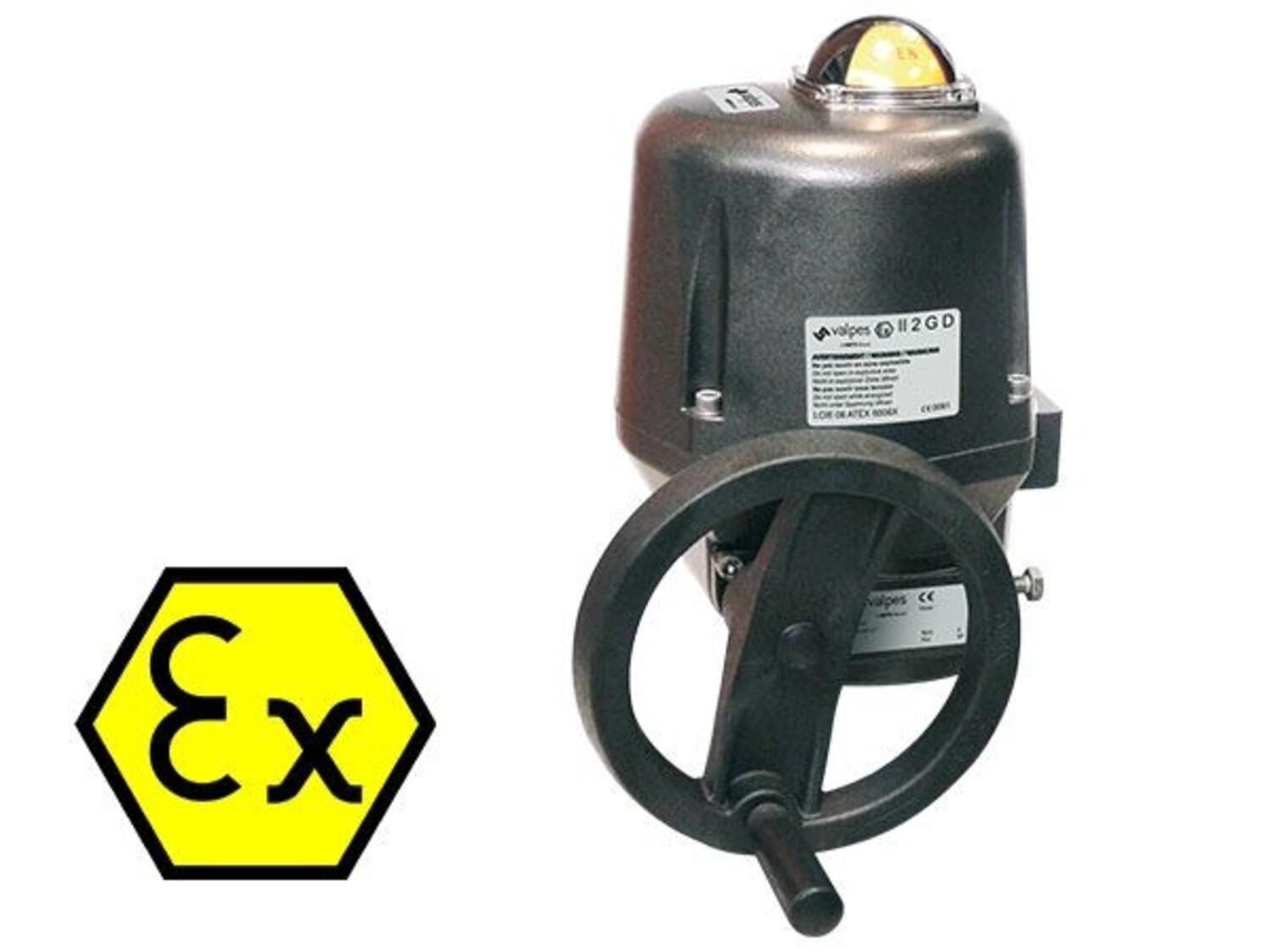 Valpes VSX series ATEX quarter turn electric actuator